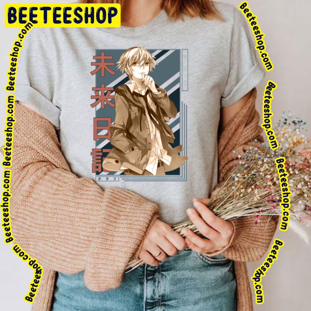 Aru Akise Future Diary Mirai Nikki Retro Blue Trending Unisex T-Shirt Aru Akise Future Diary Mirai Nikki Retro Blue Trending Unisex T-Shirt
