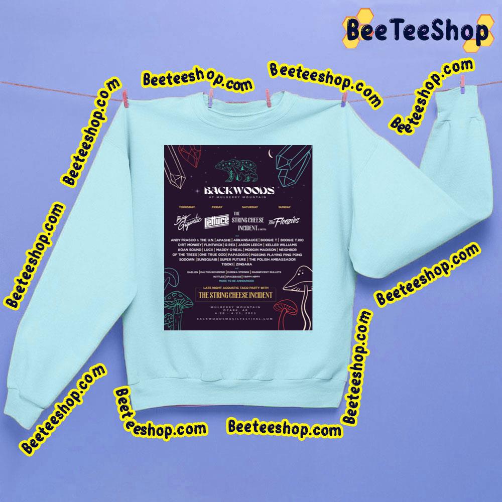 Backwoods Music Festival 2023 Trending Unisex Shirt Backwoods Music Festival 2023 Trending Unisex Shirt