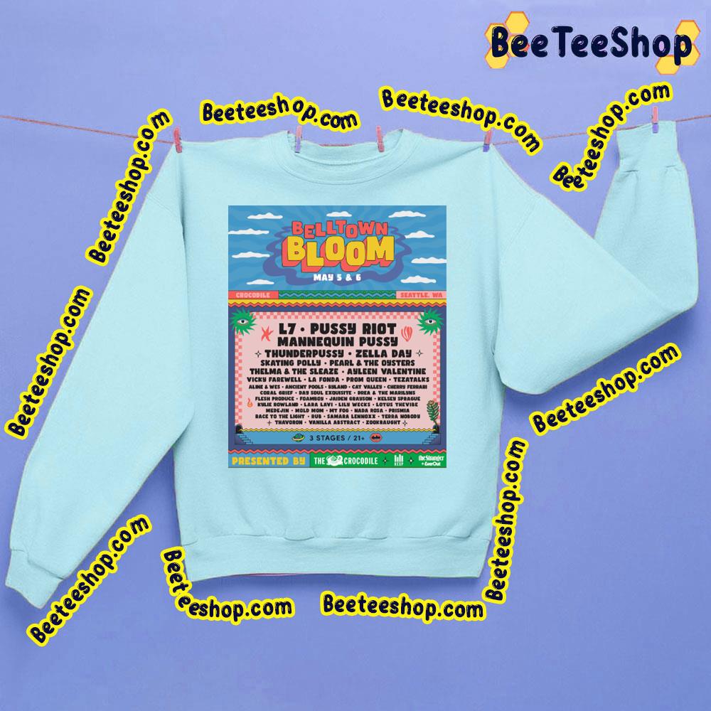 Belltown Bloom 2023 Trending Unisex Shirt Belltown Bloom 2023 Trending Unisex Shirt