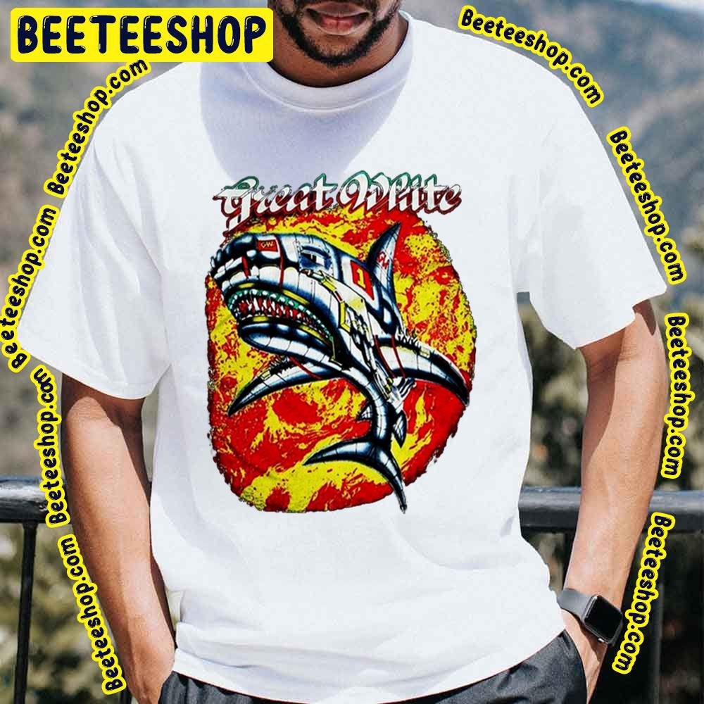 Best Design Logo Graphic Great White Trending Unisex T-Shirt Best Design Logo Graphic Great White Trending Unisex T-Shirt