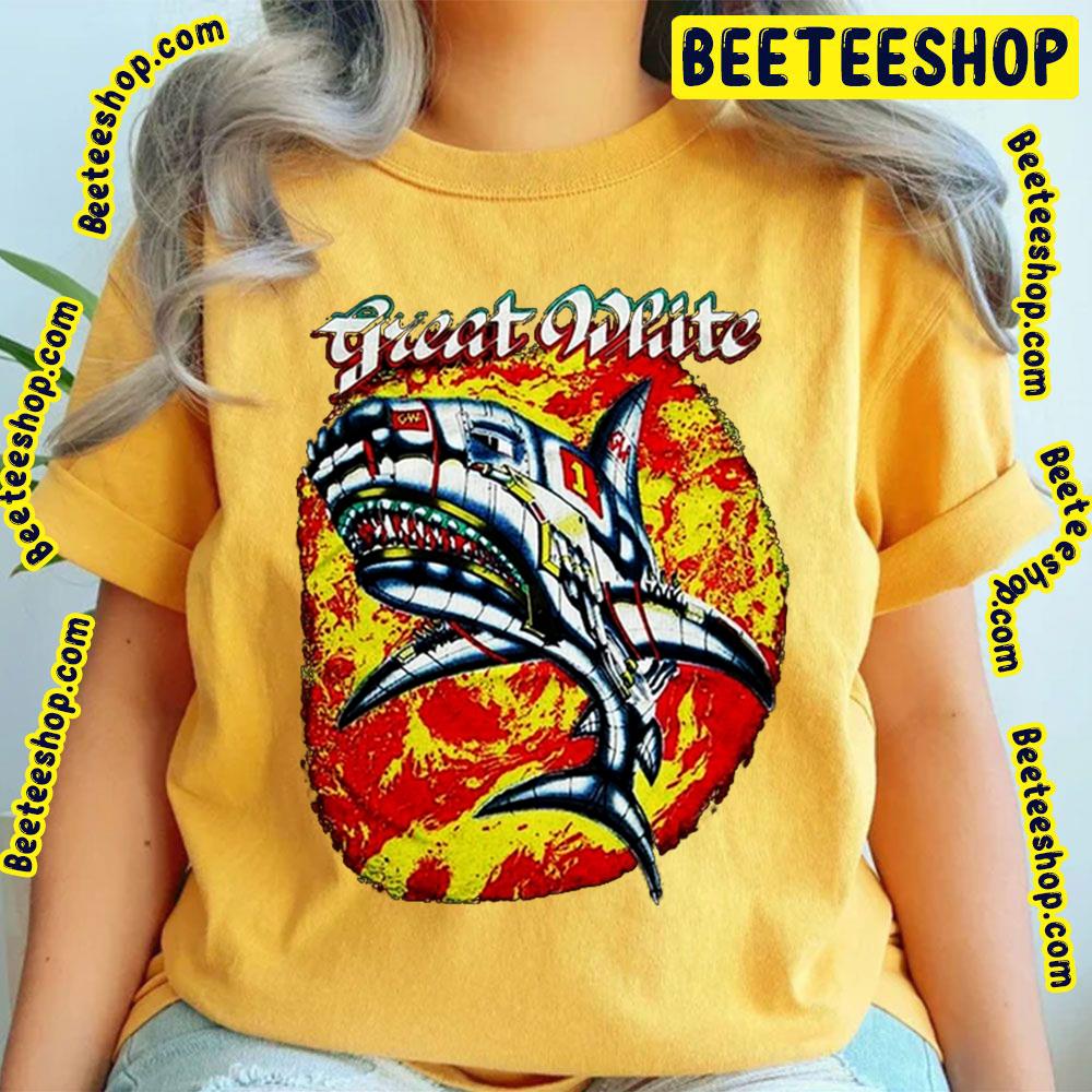 Best Design Logo Graphic Great White Trending Unisex T-Shirt Best Design Logo Graphic Great White Trending Unisex T-Shirt