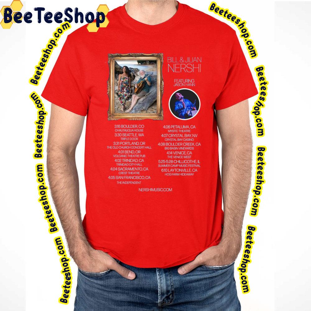 Bill And Jilian Nershi Featuring Jasson Hann Trending Unisex T-Shirt Bill And Jilian Nershi Featuring Jasson Hann Trending Unisex T-Shirt