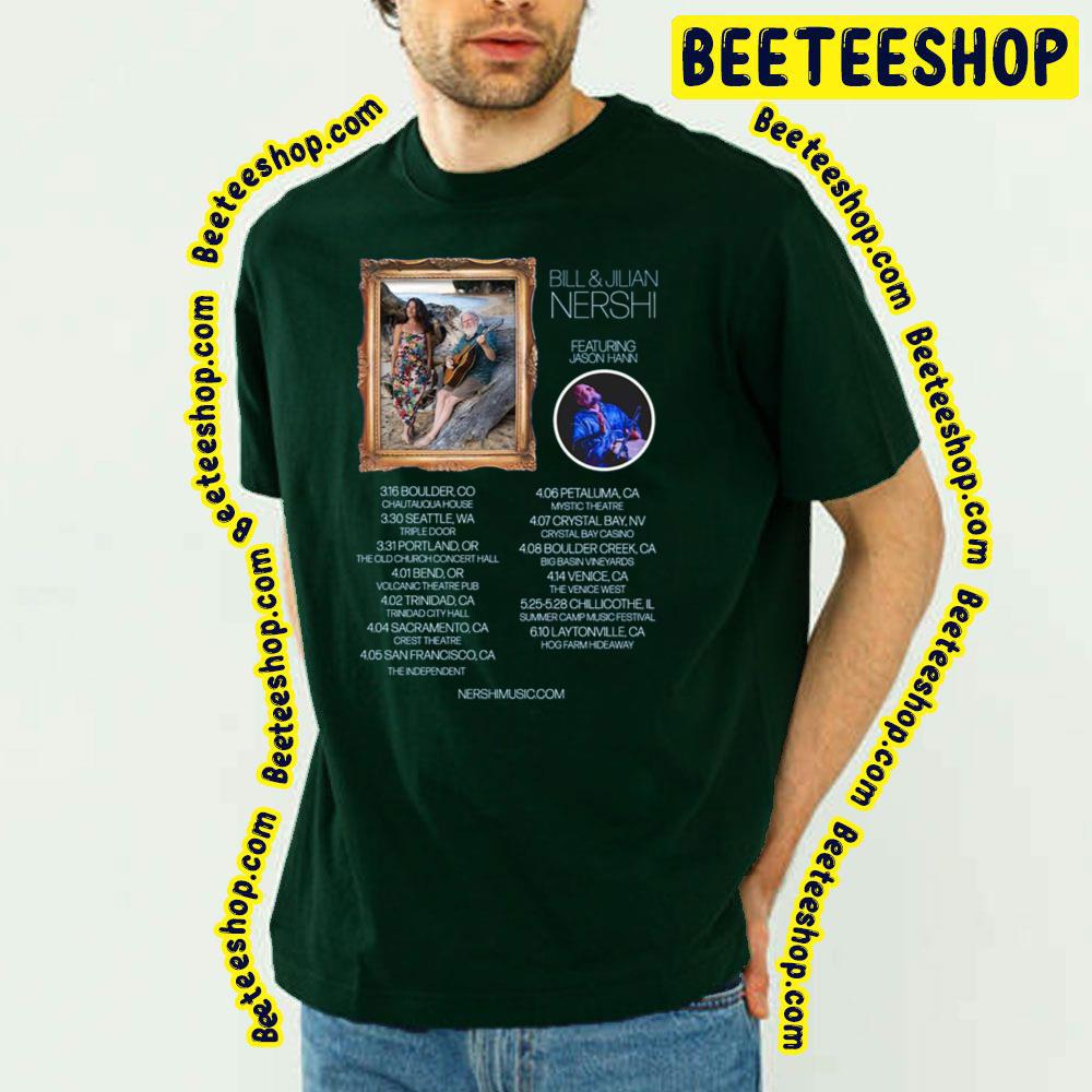 Bill And Jilian Nershi Featuring Jasson Hann Trending Unisex T-Shirt Bill And Jilian Nershi Featuring Jasson Hann Trending Unisex T-Shirt