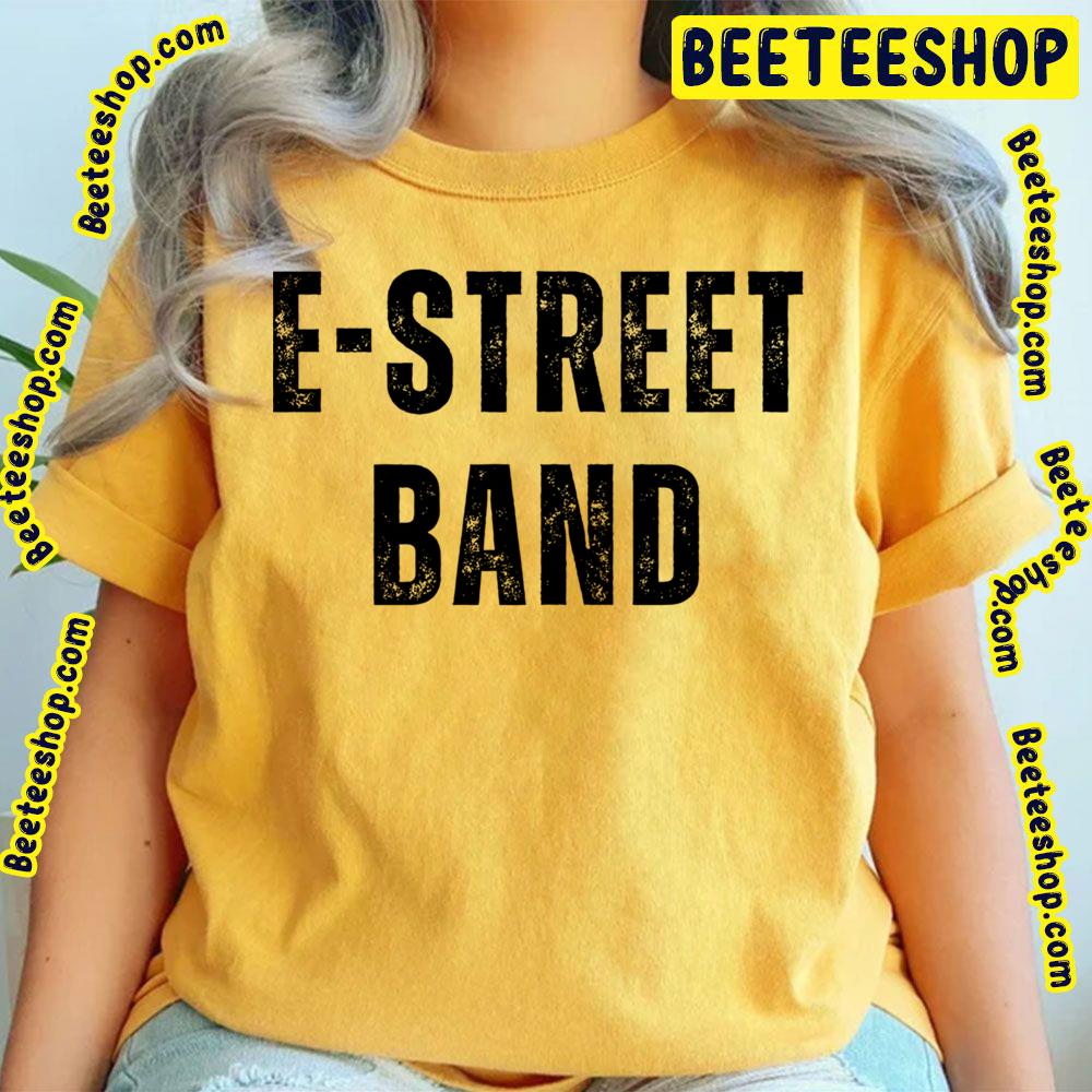 Black Vintage E Street Trending Unisex T-Shirt Black Vintage E Street Trending Unisex T-Shirt