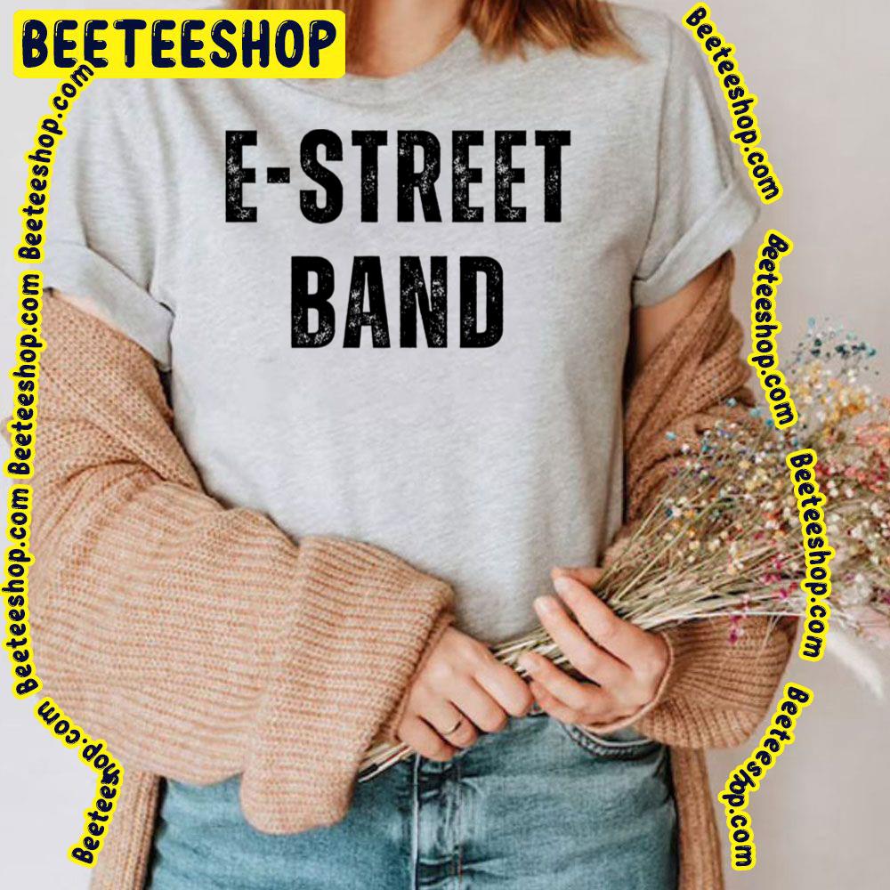 Black Vintage E Street Trending Unisex T-Shirt Black Vintage E Street Trending Unisex T-Shirt