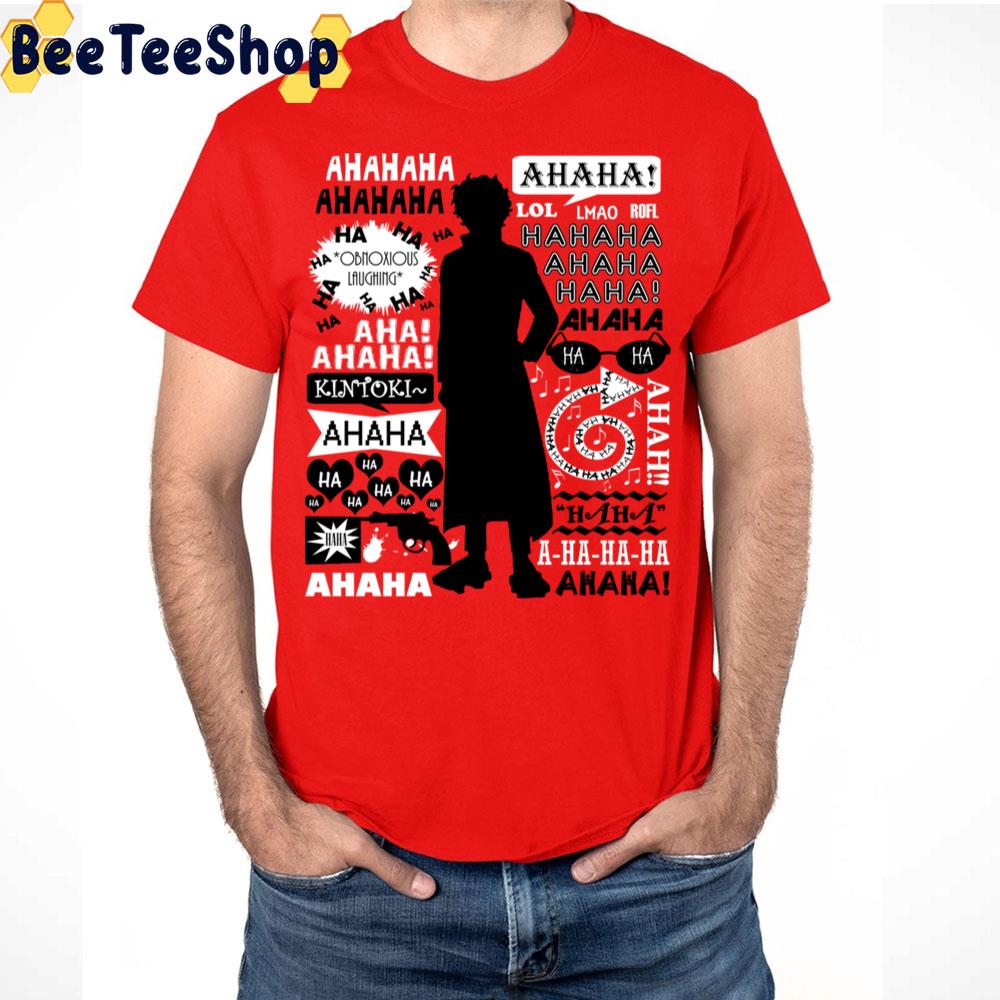 Black White Art Gintama Sakamoto Tatsuma Quotes Trending Unisex Shirt Black White Art Gintama Sakamoto Tatsuma Quotes Trending Unisex Shirt