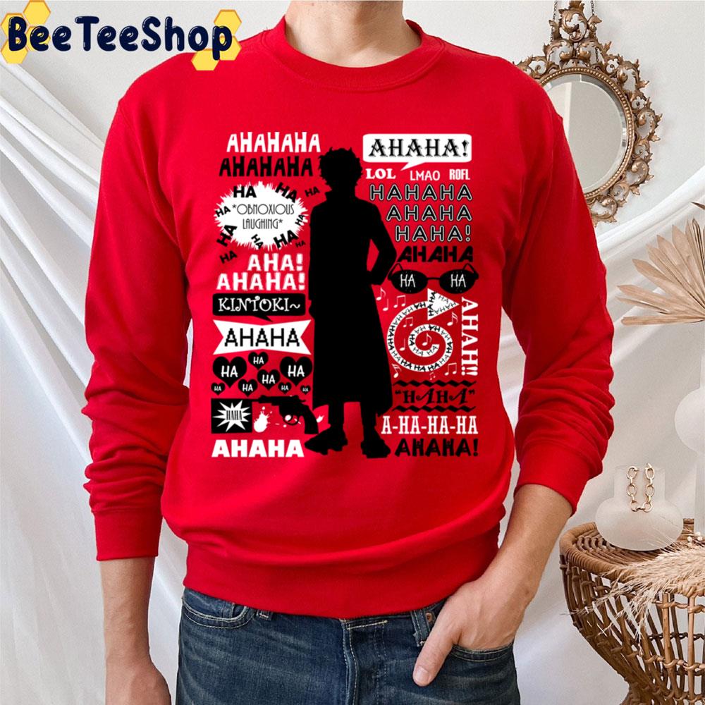 Black White Art Gintama Sakamoto Tatsuma Quotes Trending Unisex Shirt Black White Art Gintama Sakamoto Tatsuma Quotes Trending Unisex Shirt