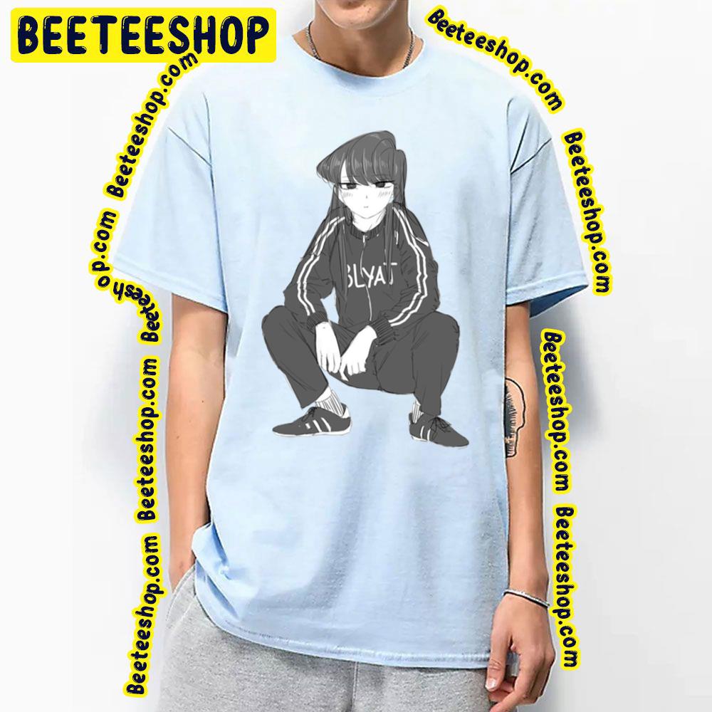 Black White Art Komisan Wa Komyushou Desu Trending Unisex T-Shirt Black White Art Komisan Wa Komyushou Desu Trending Unisex T-Shirt