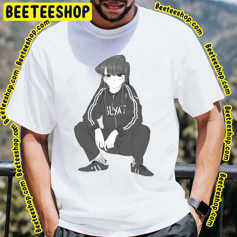 Black White Art Komisan Wa Komyushou Desu Trending Unisex T-Shirt Black White Art Komisan Wa Komyushou Desu Trending Unisex T-Shirt
