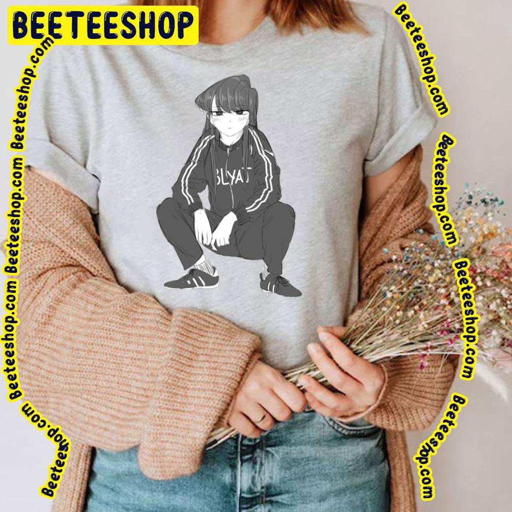 Black White Art Komisan Wa Komyushou Desu Trending Unisex T-Shirt Black White Art Komisan Wa Komyushou Desu Trending Unisex T-Shirt