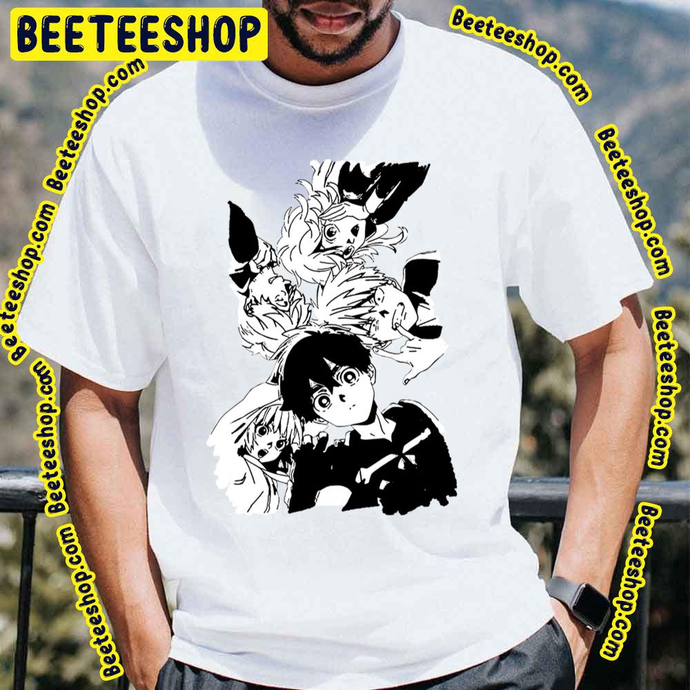 Black Whtie Art Kemono Jihen Trending Unisex T-Shirt Black Whtie Art Kemono Jihen Trending Unisex T-Shirt