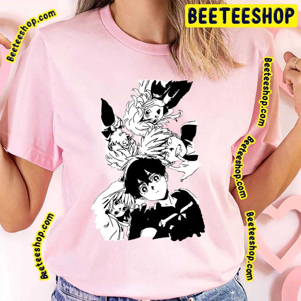 Black Whtie Art Kemono Jihen Trending Unisex T-Shirt Black Whtie Art Kemono Jihen Trending Unisex T-Shirt