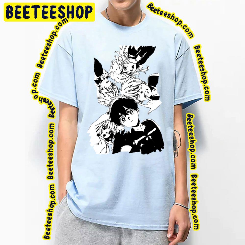 Black Whtie Art Kemono Jihen Trending Unisex T-Shirt Black Whtie Art Kemono Jihen Trending Unisex T-Shirt