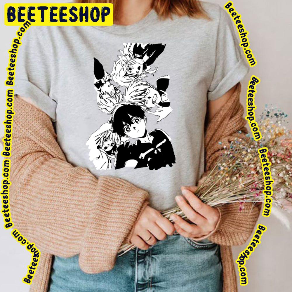 Black Whtie Art Kemono Jihen Trending Unisex T-Shirt Black Whtie Art Kemono Jihen Trending Unisex T-Shirt