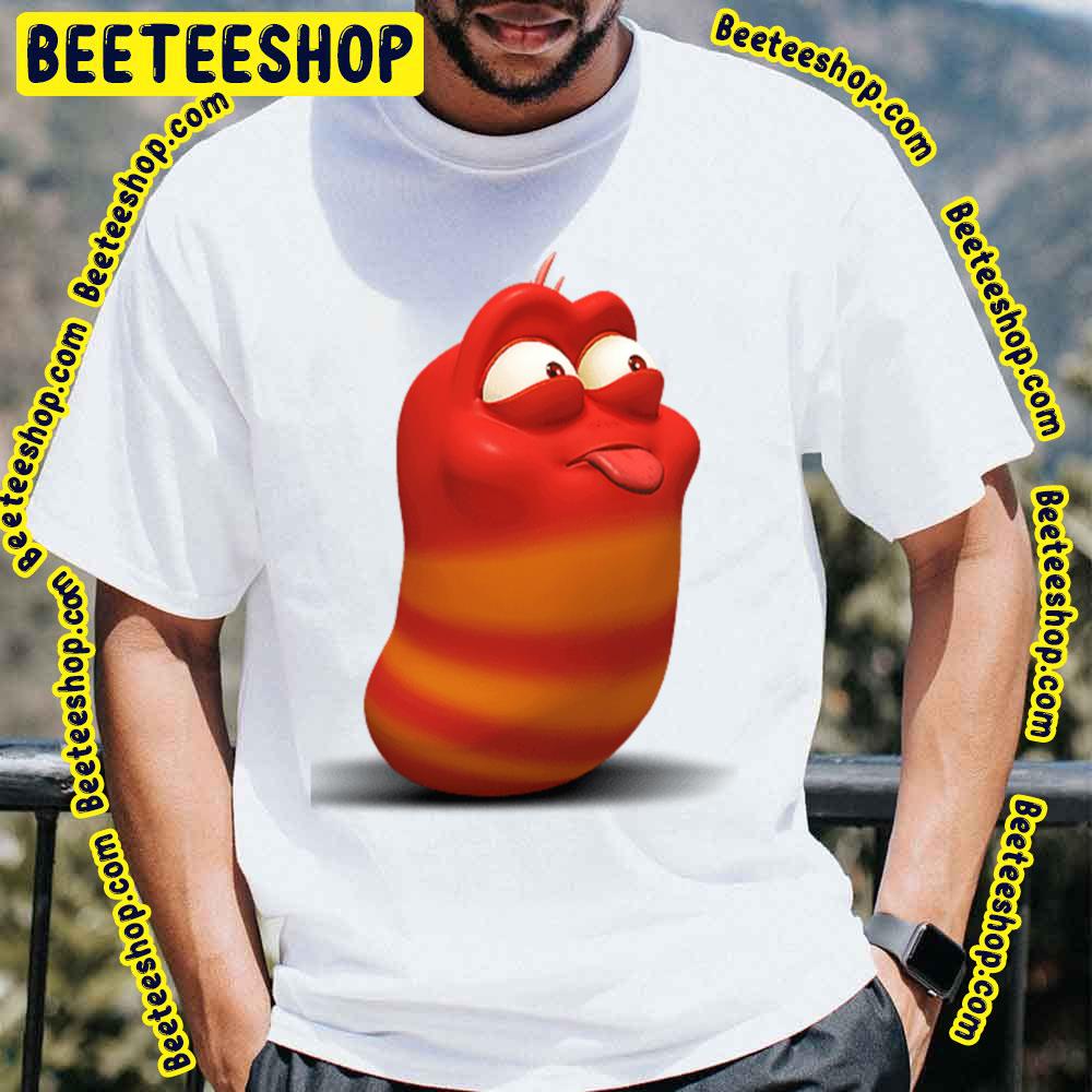 Ble Red Larva Cartoon Trending Unisex T-Shirt Ble Red Larva Cartoon Trending Unisex T-Shirt