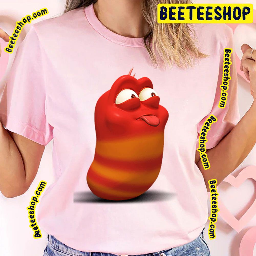 Ble Red Larva Cartoon Trending Unisex T-Shirt Ble Red Larva Cartoon Trending Unisex T-Shirt