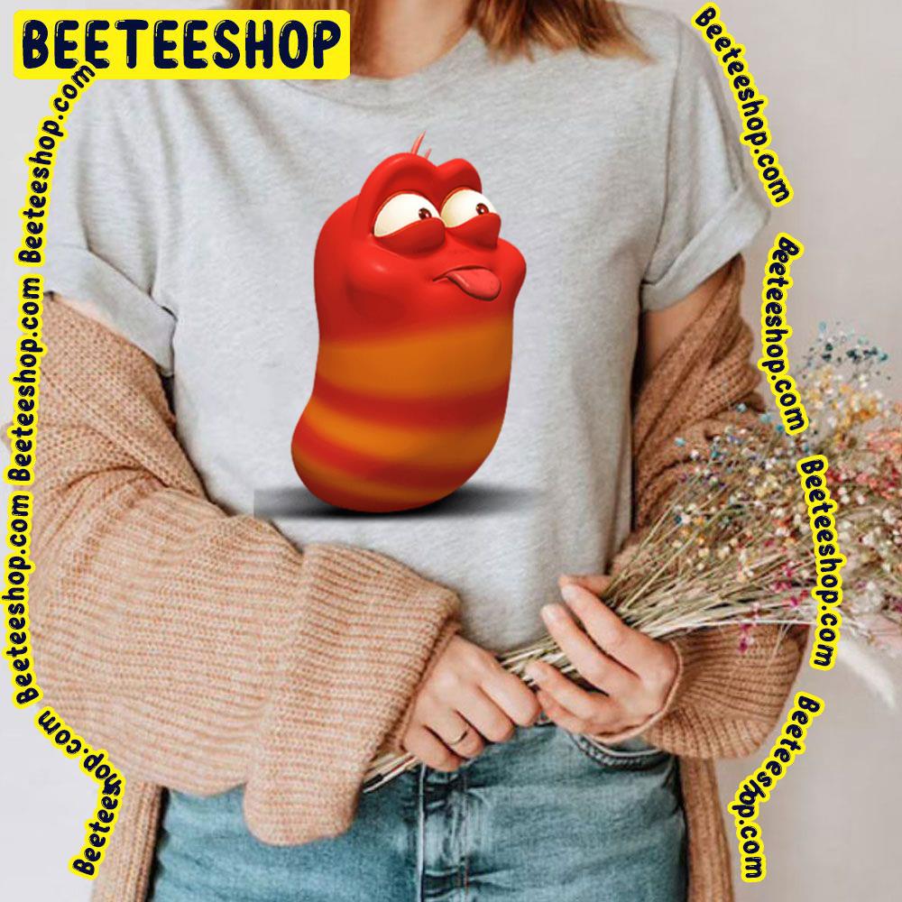Ble Red Larva Cartoon Trending Unisex T-Shirt Ble Red Larva Cartoon Trending Unisex T-Shirt