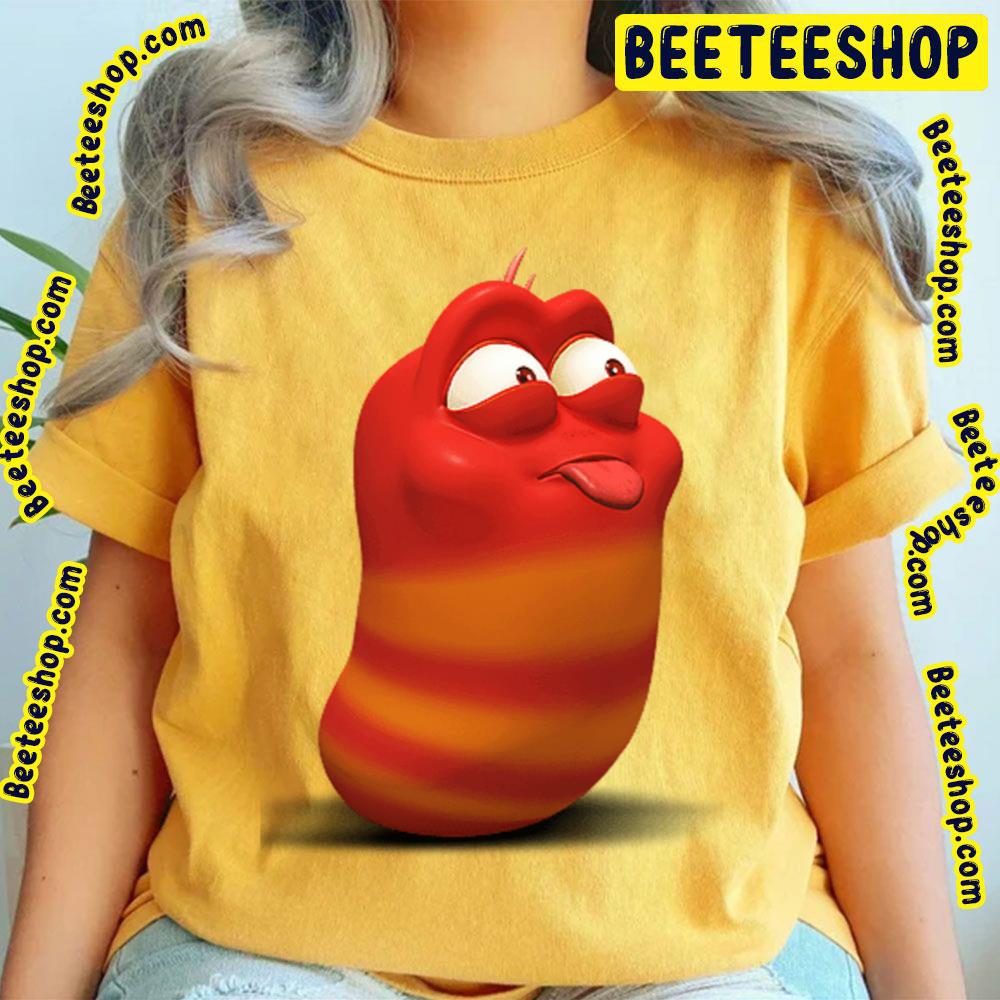 Ble Red Larva Cartoon Trending Unisex T-Shirt Ble Red Larva Cartoon Trending Unisex T-Shirt