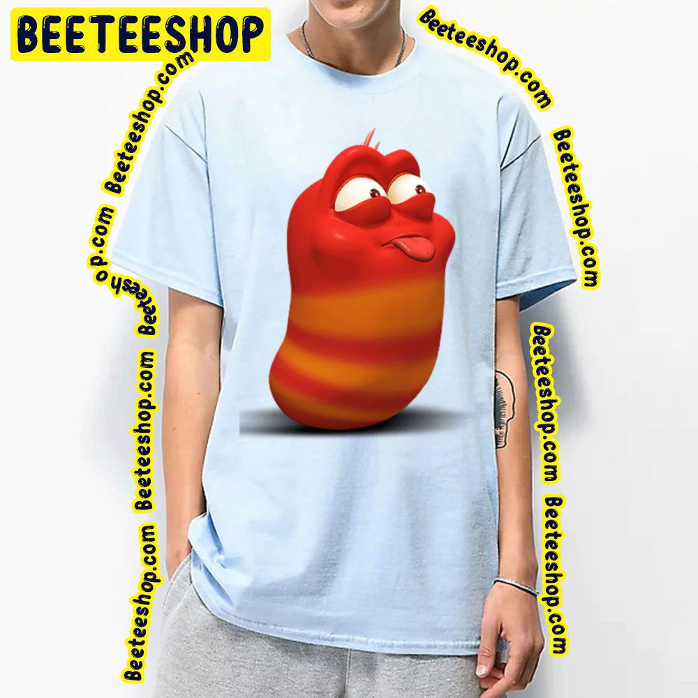 Ble Red Larva Cartoon Trending Unisex T-Shirt Ble Red Larva Cartoon Trending Unisex T-Shirt