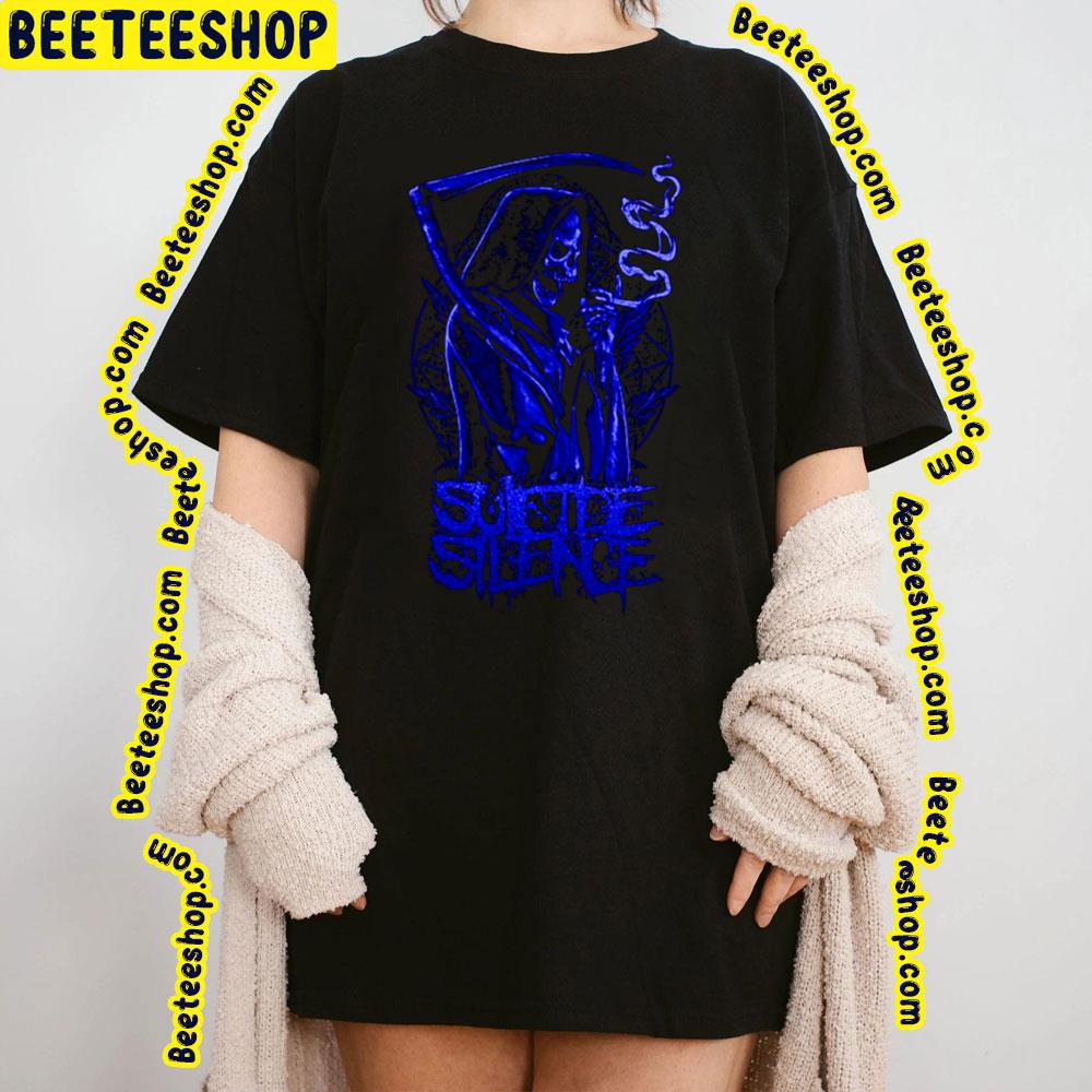 Blue Death Suicide Silence Trending Unisex T-Shirt Blue Death Suicide Silence Trending Unisex T-Shirt
