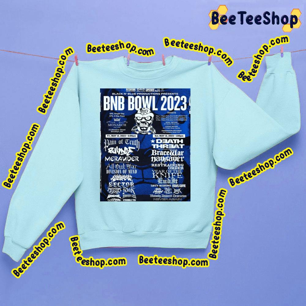 Bnb Black And Blue Bowl 2023 Trending Unisex Sweatshirt Bnb Black And Blue Bowl 2023 Trending Unisex Sweatshirt