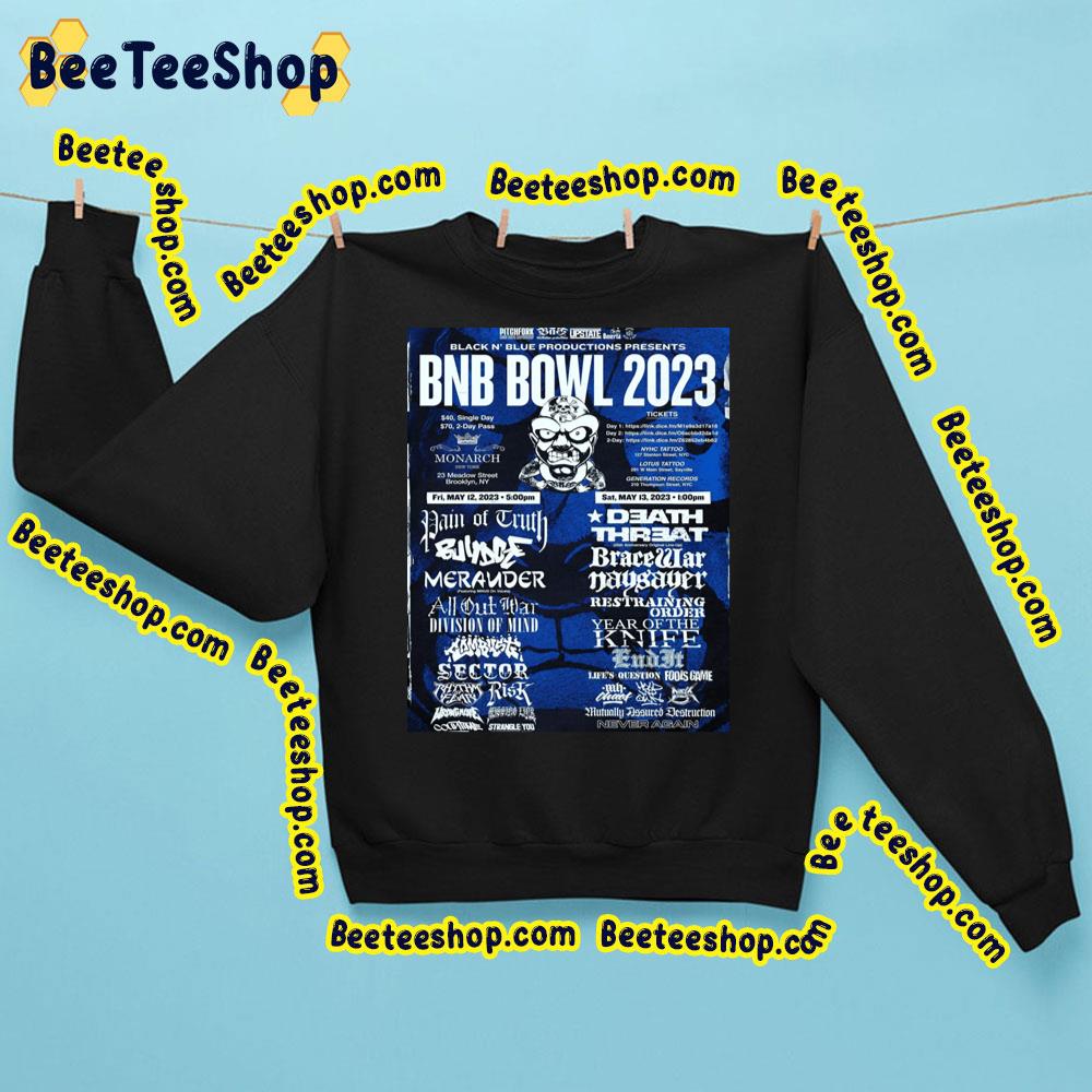 Bnb Black And Blue Bowl 2023 Trending Unisex Sweatshirt Bnb Black And Blue Bowl 2023 Trending Unisex Sweatshirt