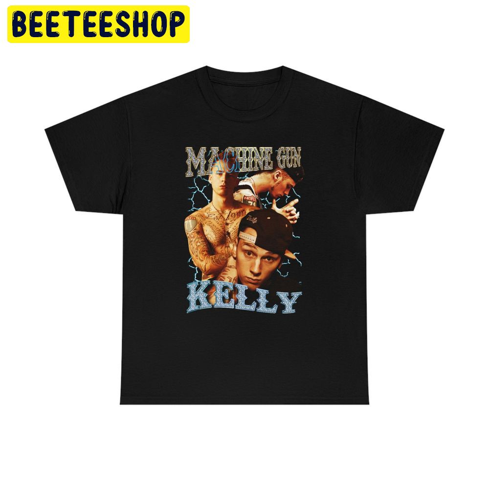 Bootleg Rap Tee Machine Gun Kelly Unisex Heavy Cotton Tee Trending Unisex Shirt Bootleg Rap Tee Machine Gun Kelly Unisex Heavy Cotton Tee Trending Unisex Shirt