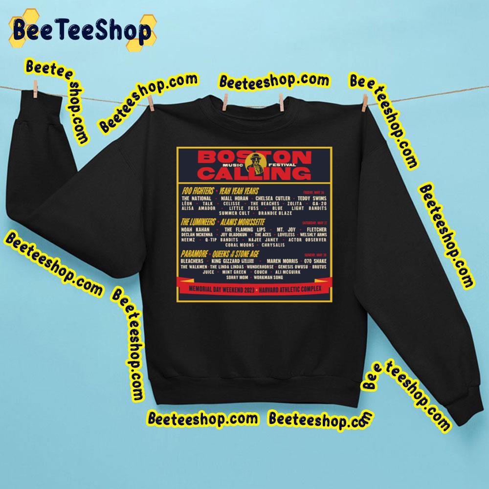 Boston Calling Music Festival 2023 Trending Unisex Sweatshirt Boston Calling Music Festival 2023 Trending Unisex Sweatshirt