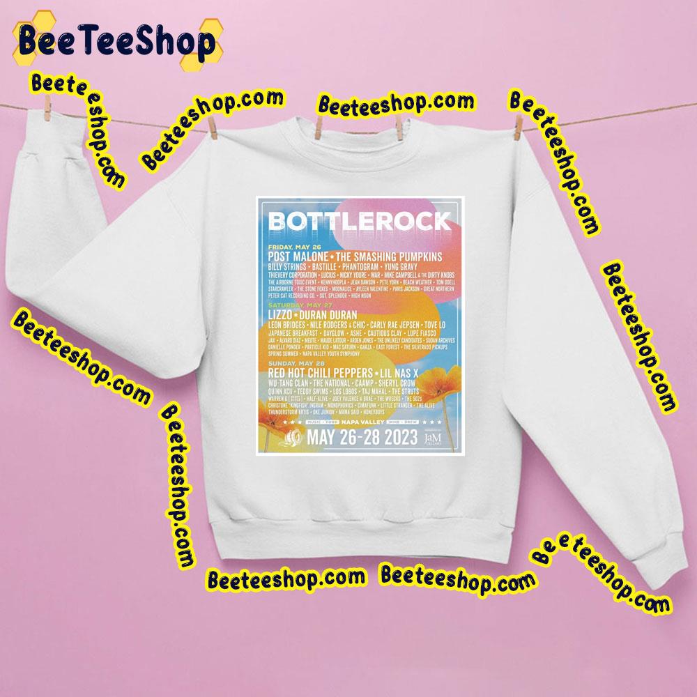 Bottlerock May 2023 Trending Unisex Sweatshirt Bottlerock May 2023 Trending Unisex Sweatshirt