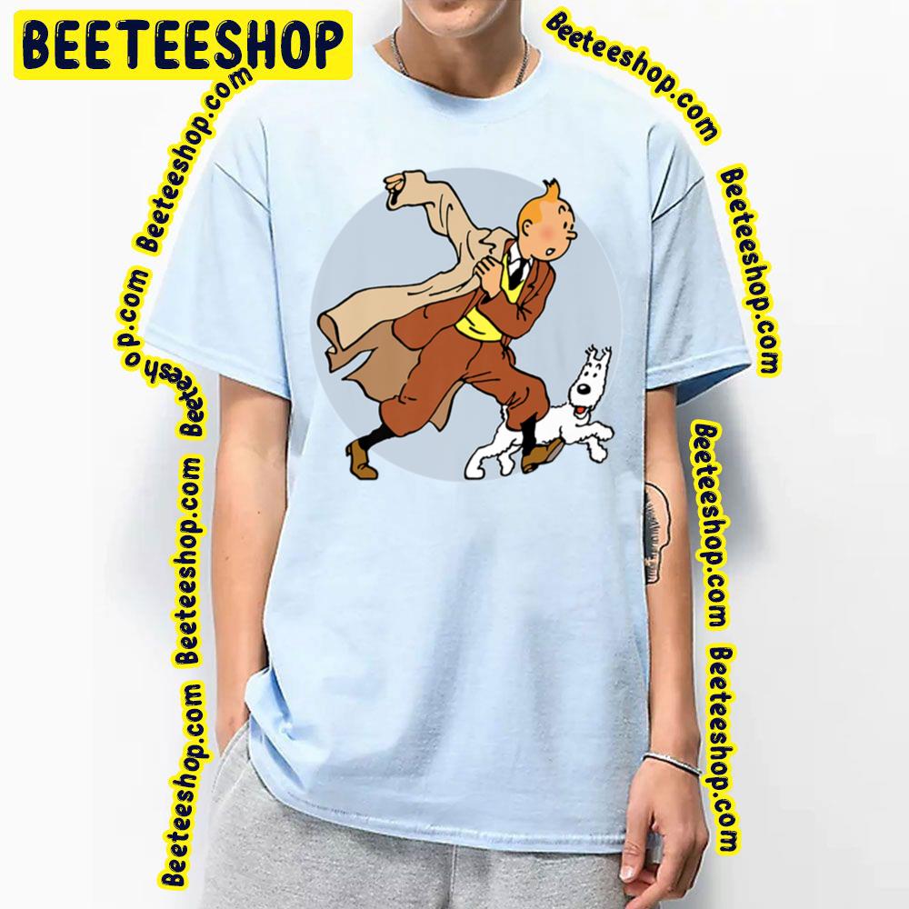 Boy And His Dog Adventure Tin Tin Ii Trending Unisex T-Shirt Boy And His Dog Adventure Tin Tin Ii Trending Unisex T-Shirt