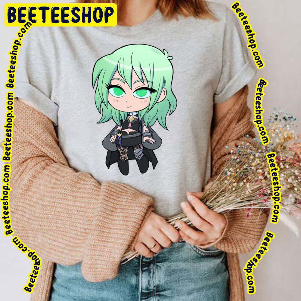 Byleth (Fbyleth Green Hair) Fire Emblem Three Houses Chibi Cutie Trending Unisex T-Shirt Byleth (Fbyleth Green Hair) Fire Emblem Three Houses Chibi Cutie Trending Unisex T-Shirt