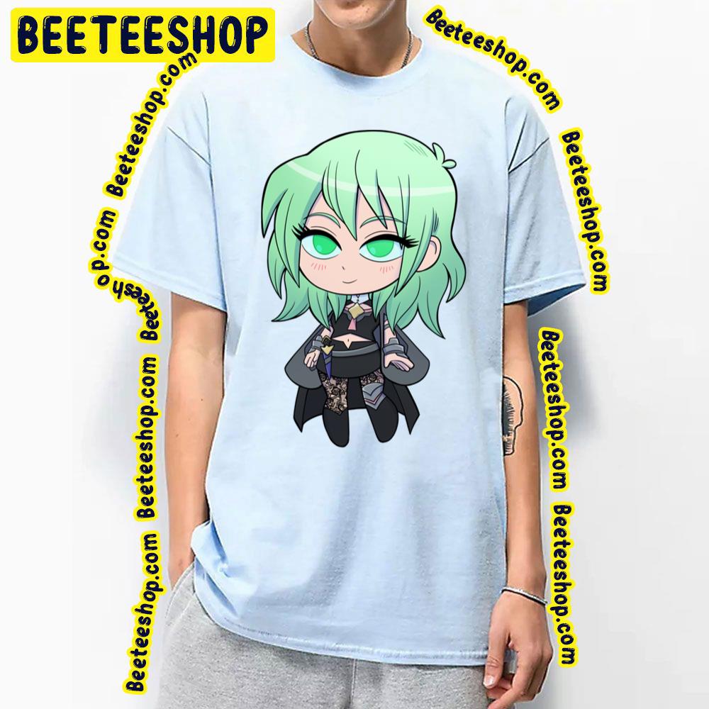 Byleth (Fbyleth Green Hair) Fire Emblem Three Houses Chibi Cutie Trending Unisex T-Shirt Byleth (Fbyleth Green Hair) Fire Emblem Three Houses Chibi Cutie Trending Unisex T-Shirt