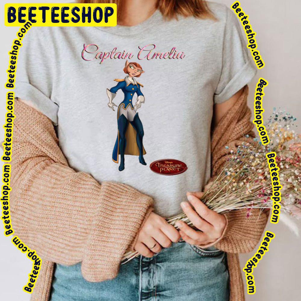 Captain Amelia Treasure Planet Trending Unisex T-Shirt Captain Amelia Treasure Planet Trending Unisex T-Shirt