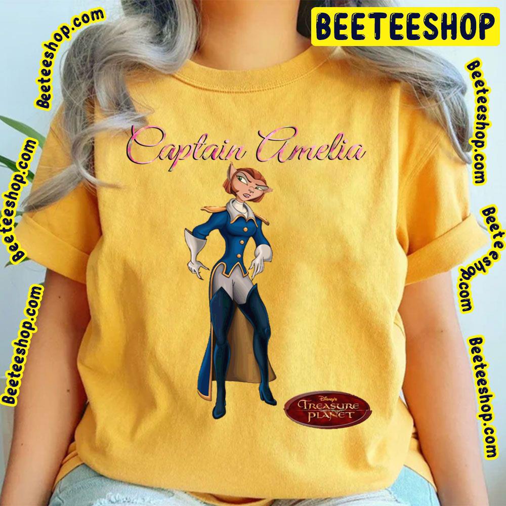 Captain Amelia Treasure Planet Trending Unisex T-Shirt Captain Amelia Treasure Planet Trending Unisex T-Shirt