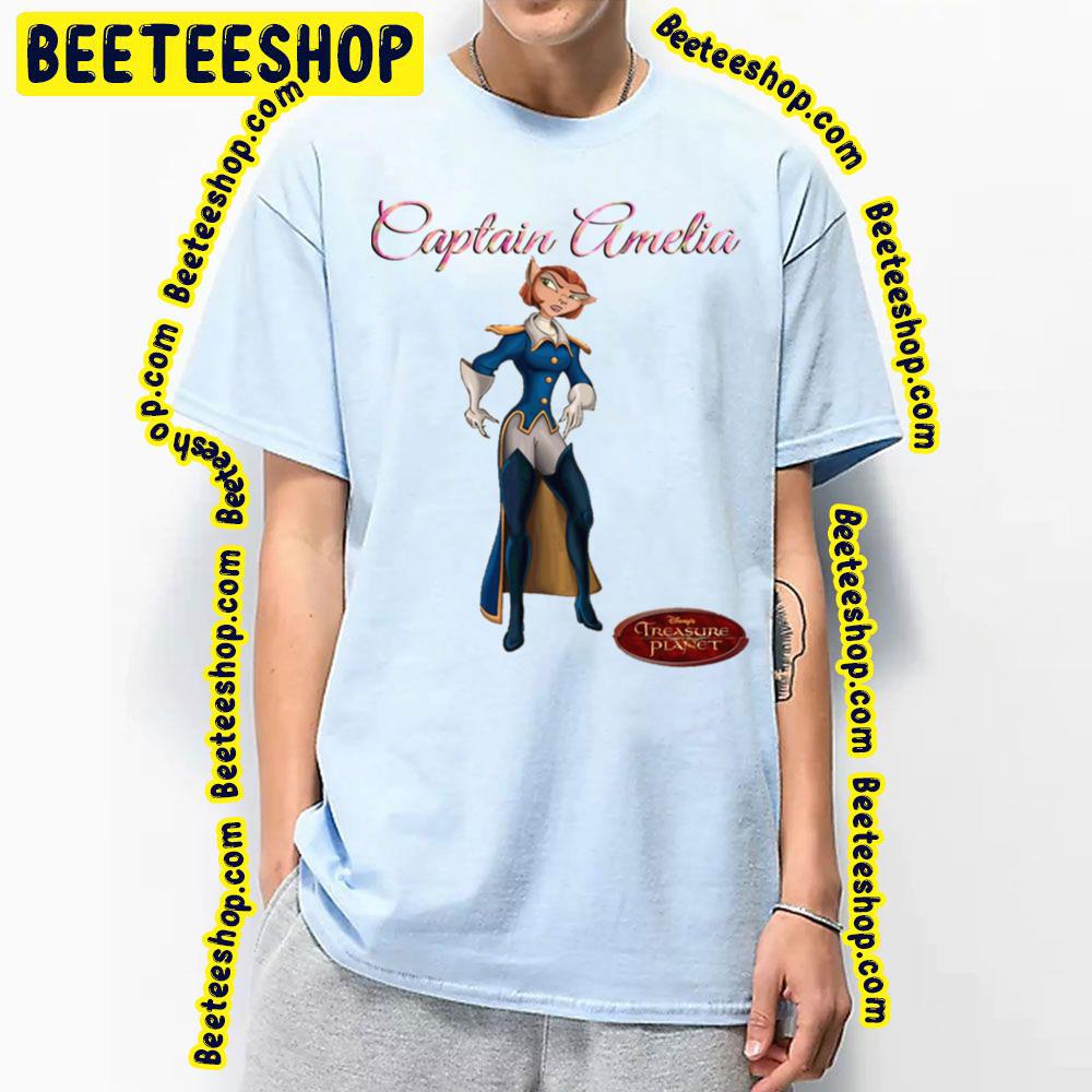 Captain Amelia Treasure Planet Trending Unisex T-Shirt Captain Amelia Treasure Planet Trending Unisex T-Shirt