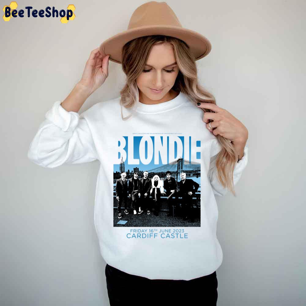 Cardiff Castle Blondie 2023 Trending Unisex T-Shirt Cardiff Castle Blondie 2023 Trending Unisex T-Shirt