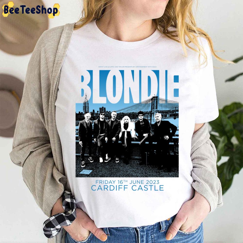 Cardiff Castle Blondie 2023 Trending Unisex T-Shirt Cardiff Castle Blondie 2023 Trending Unisex T-Shirt