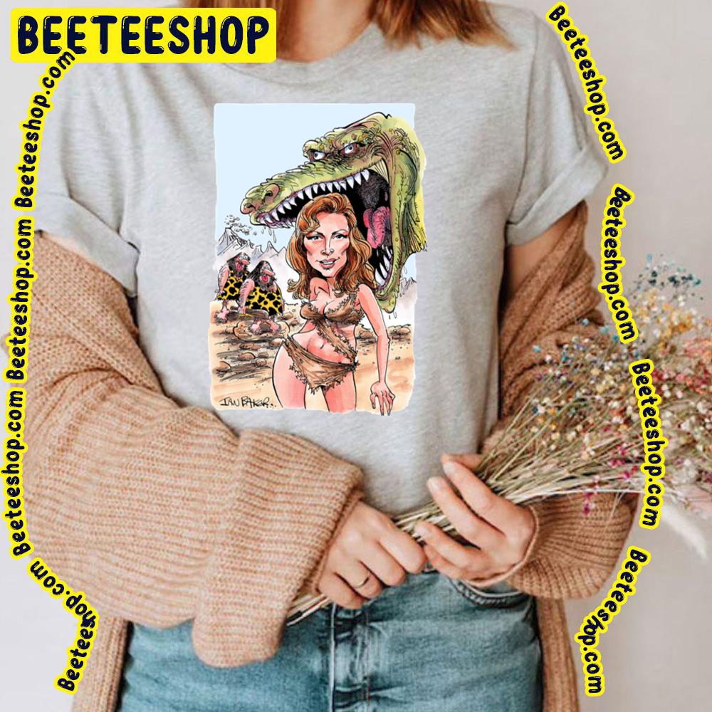 Cartoon Draw Art Raquel Welch Trending Unisex T-Shirt Cartoon Draw Art Raquel Welch Trending Unisex T-Shirt