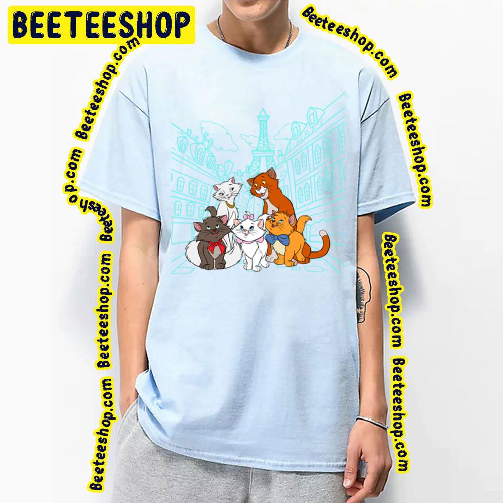 Cartoon The Aristocats Trending Unisex T-Shirt Cartoon The Aristocats Trending Unisex T-Shirt