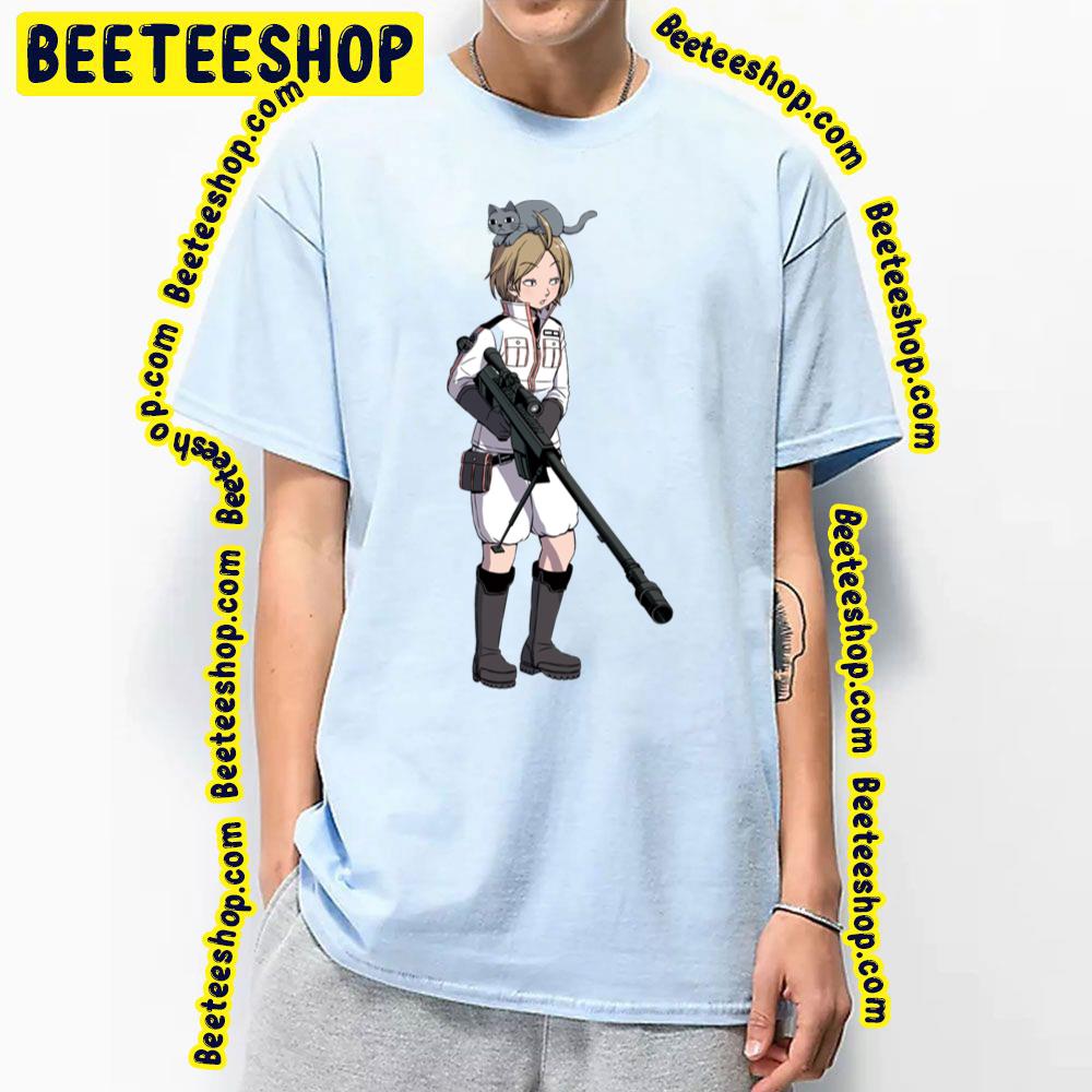 Cat On Head World Trigger Trending Unisex T-Shirt Cat On Head World Trigger Trending Unisex T-Shirt