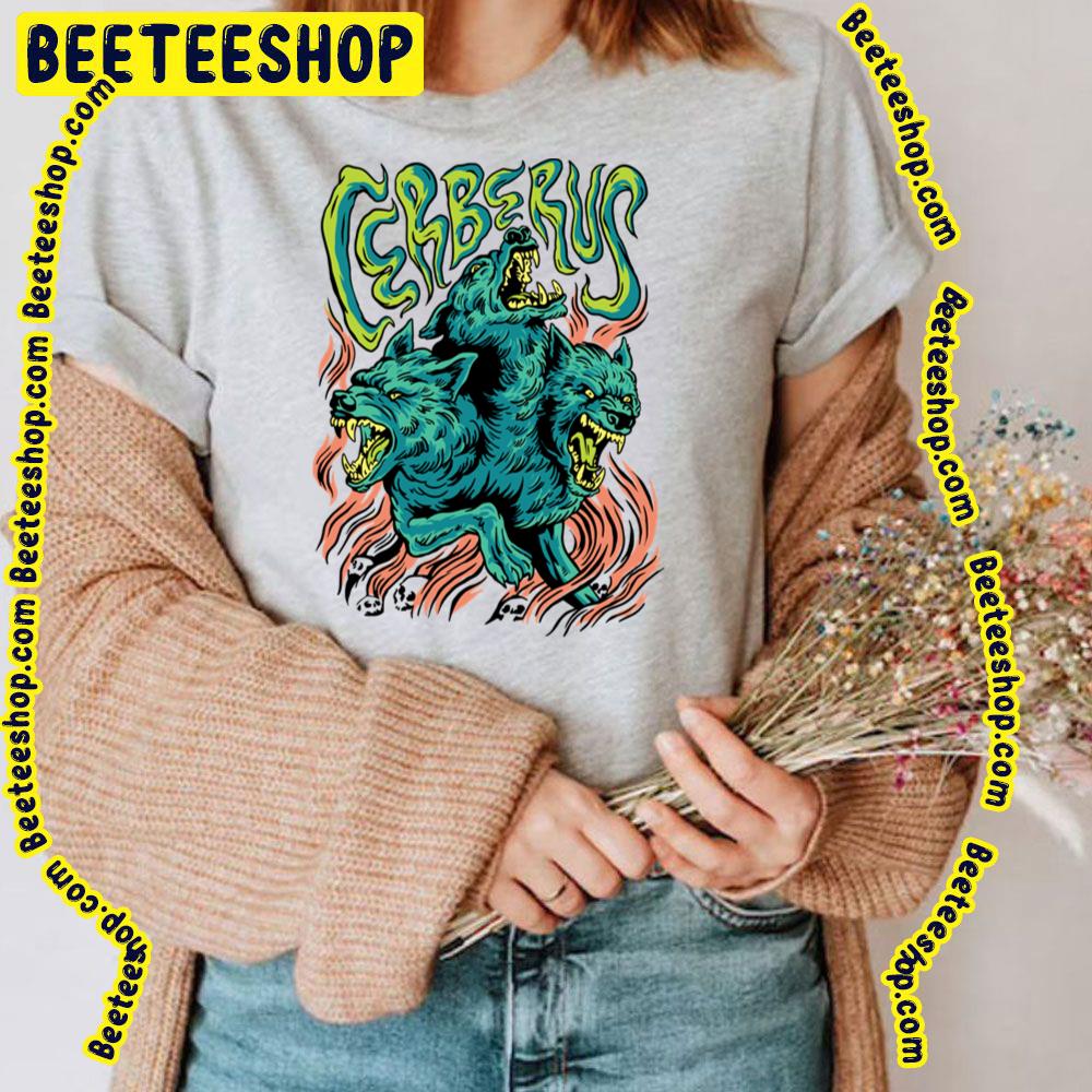 Cerberus Dogs Werewolves Greek Mythology Creatures Trending Unisex T-Shirt Cerberus Dogs Werewolves Greek Mythology Creatures Trending Unisex T-Shirt