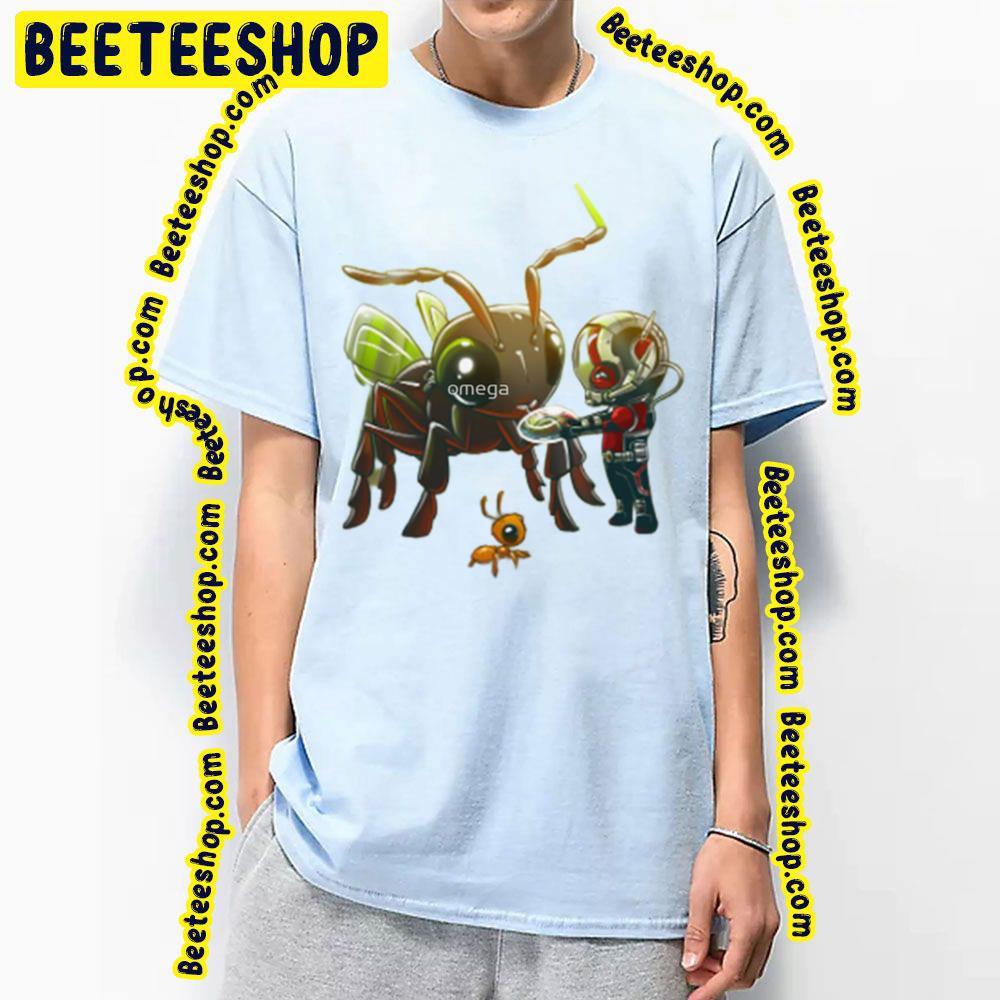 Chibi Antman And The Wasp Quantumania Trending Unisex T-Shirt Chibi Antman And The Wasp Quantumania Trending Unisex T-Shirt
