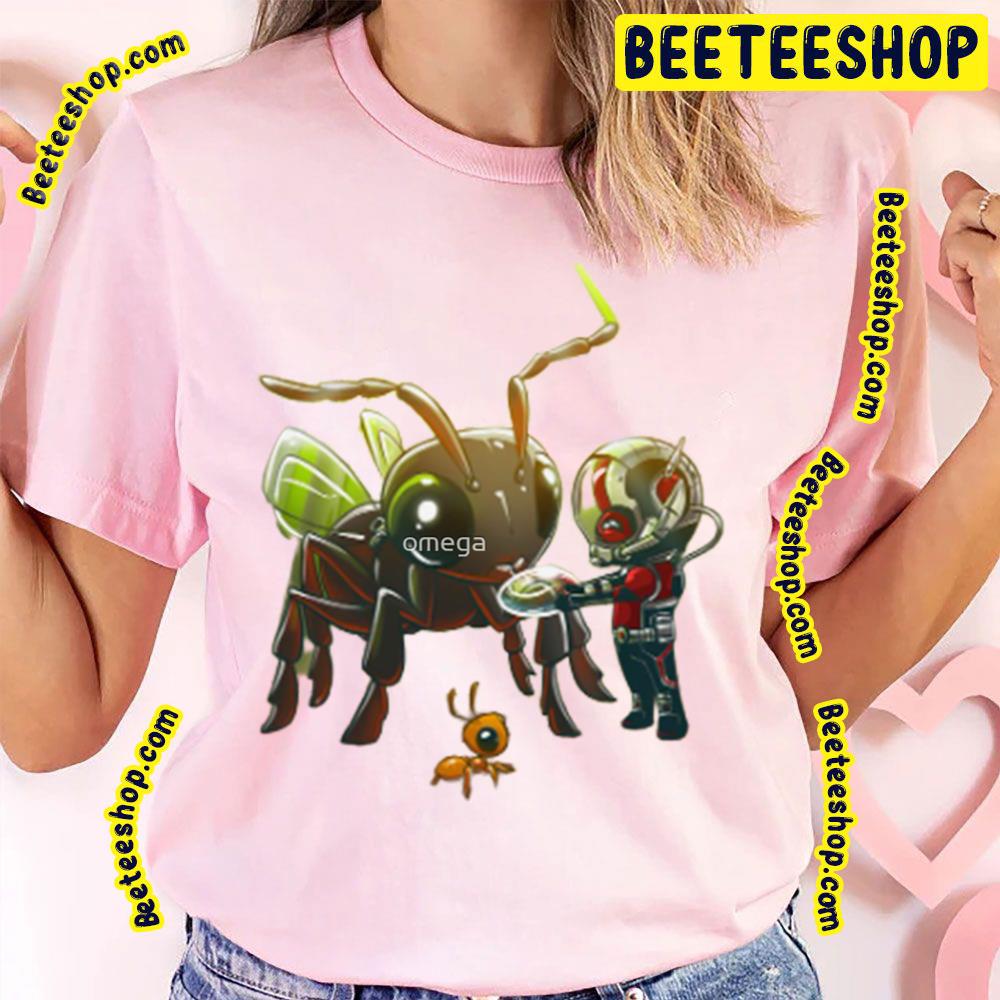 Chibi Antman And The Wasp Quantumania Trending Unisex T-Shirt Chibi Antman And The Wasp Quantumania Trending Unisex T-Shirt