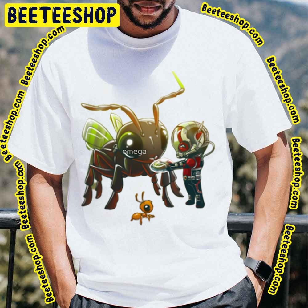 Chibi Antman And The Wasp Quantumania Trending Unisex T-Shirt Chibi Antman And The Wasp Quantumania Trending Unisex T-Shirt