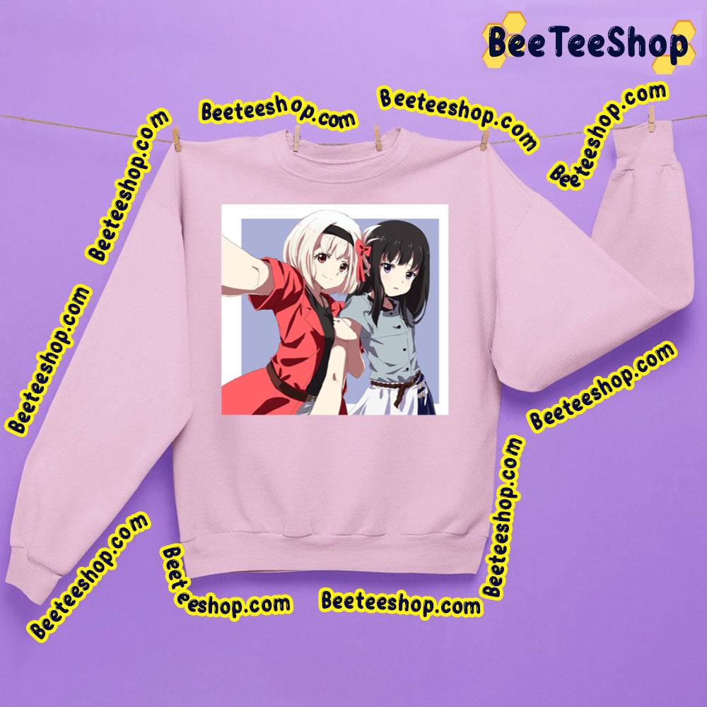Chisato And Takina Lycoris Recoil Take A Picture Trending Unisex Sweatshirt Chisato And Takina Lycoris Recoil Take A Picture Trending Unisex Sweatshirt