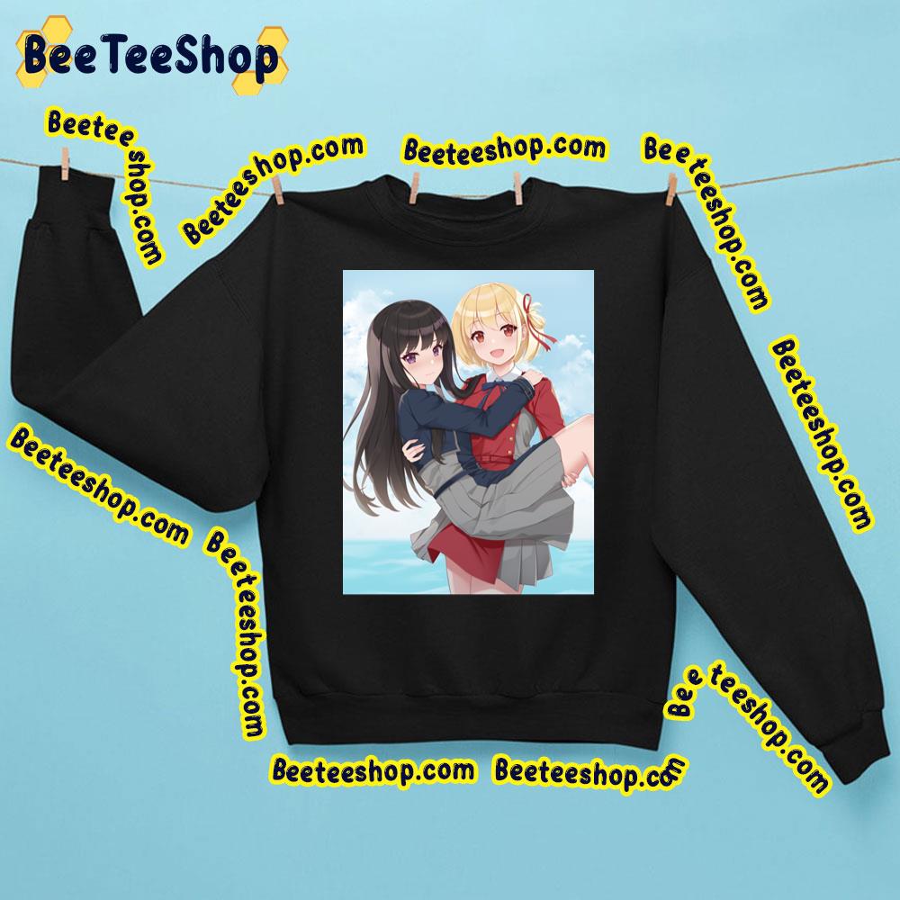 Chisato And Takina Lycoris Recoil Trending Unisex Sweatshirt Chisato And Takina Lycoris Recoil Trending Unisex Sweatshirt