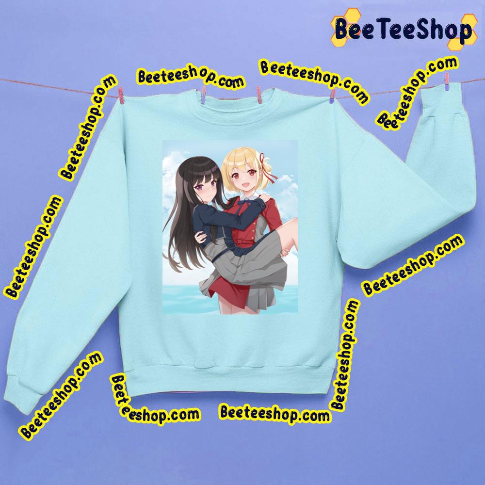 Chisato And Takina Lycoris Recoil Trending Unisex Sweatshirt Chisato And Takina Lycoris Recoil Trending Unisex Sweatshirt