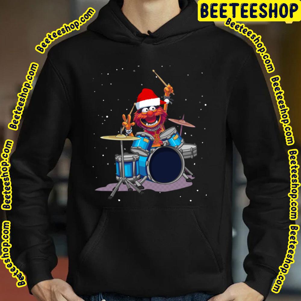 Christmas Muppet Animal Drummer Trending Unisex T-Shirt Christmas Muppet Animal Drummer Trending Unisex T-Shirt