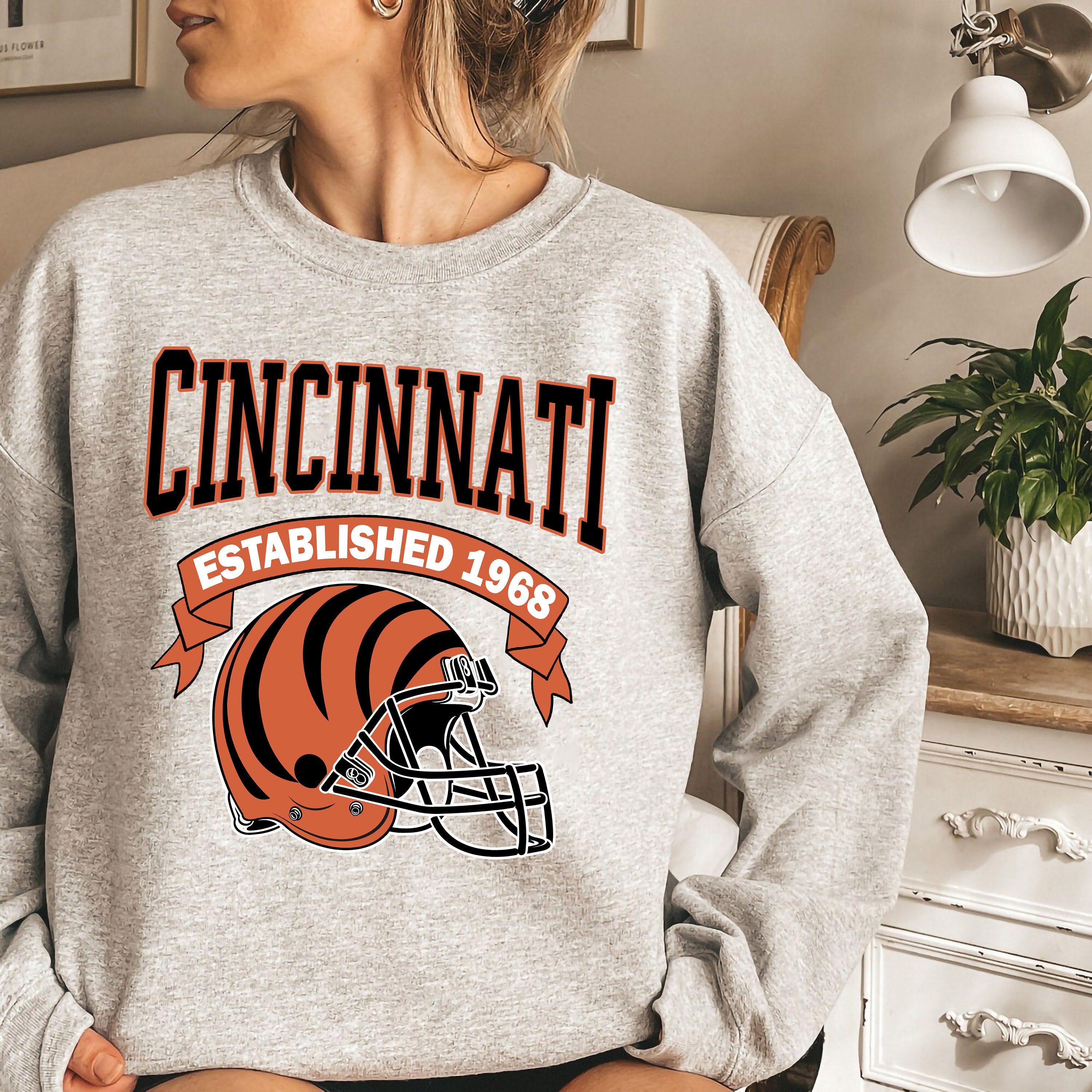 Cincinnati Bengals Vintage Style Go Bengals 2022 Football Trending Unisex Shirt Cincinnati Bengals Vintage Style Go Bengals 2022 Football Trending Unisex Shirt