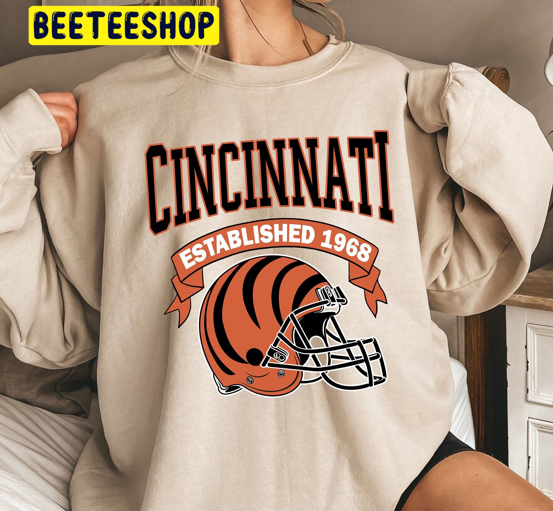 Cincinnati Bengals Vintage Style Go Bengals 2022 Football Trending Unisex Shirt Cincinnati Bengals Vintage Style Go Bengals 2022 Football Trending Unisex Shirt
